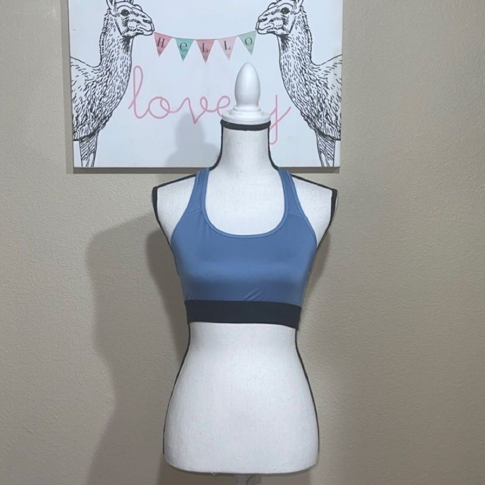 💜 VSX Victoria’s Secret sports bra blue Medium